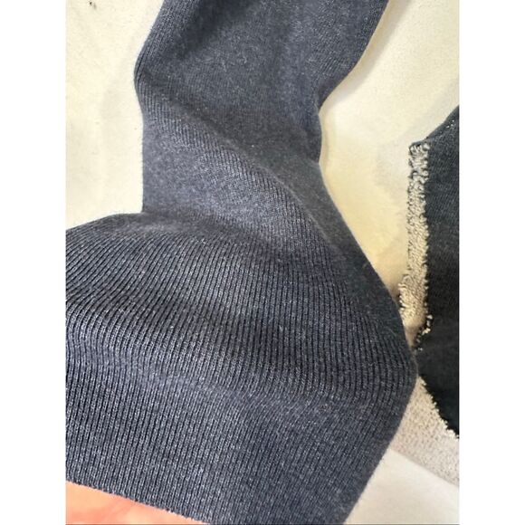 Frank & Eileen Sweatshirt Womens Oversized Crewneck Navy Size Medium - Picture 6 of 9